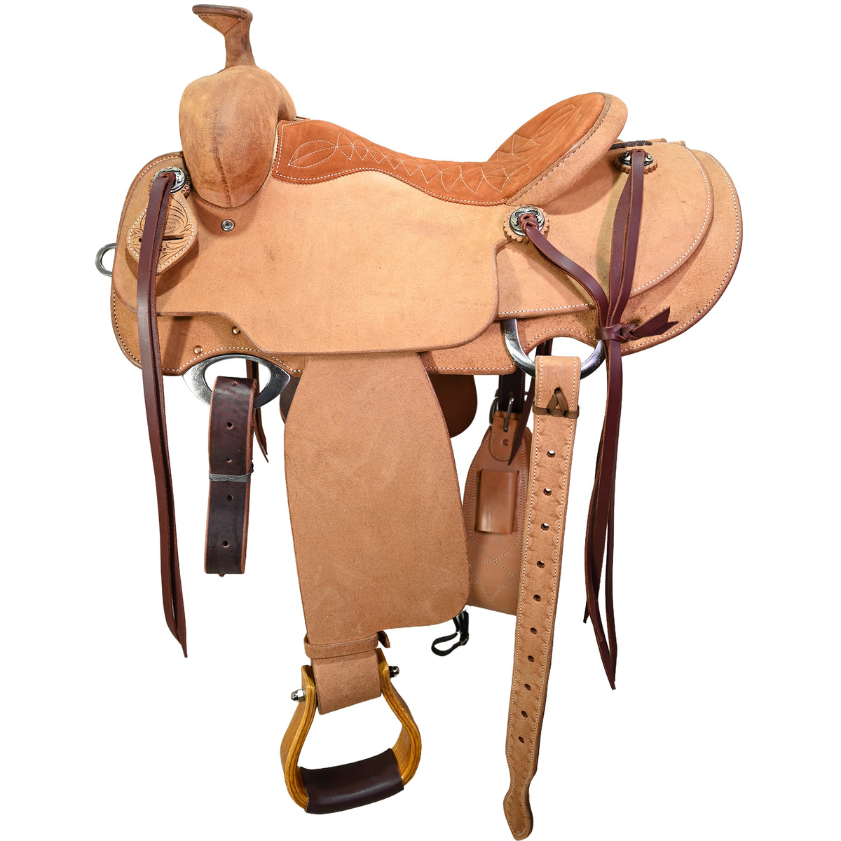 New! 15.5" Cactus Will James Ranch Saddle