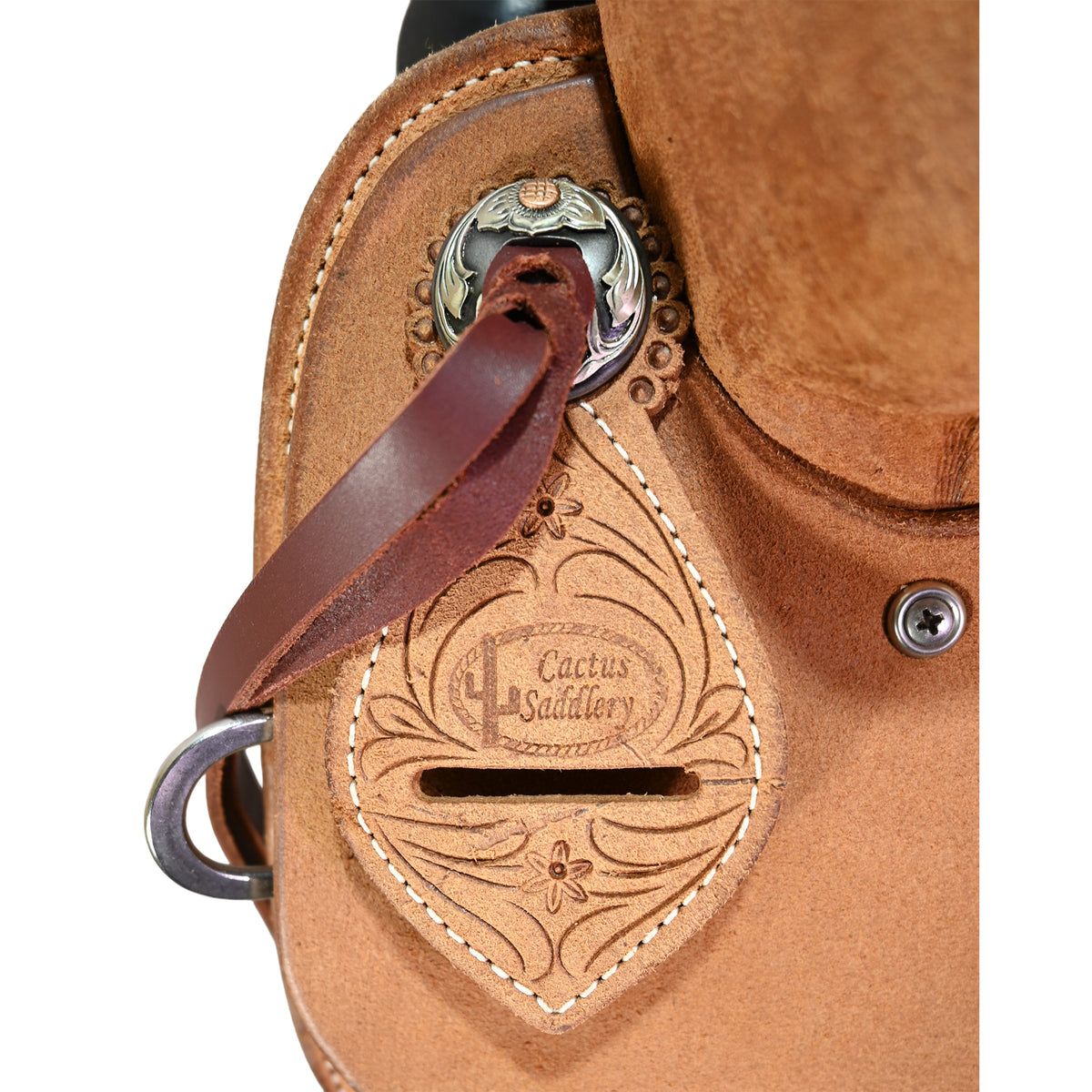 New! 15.5" Cactus Will James Ranch Saddle