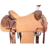New! 15" Cactus Amarillo Roper Ranch Saddle