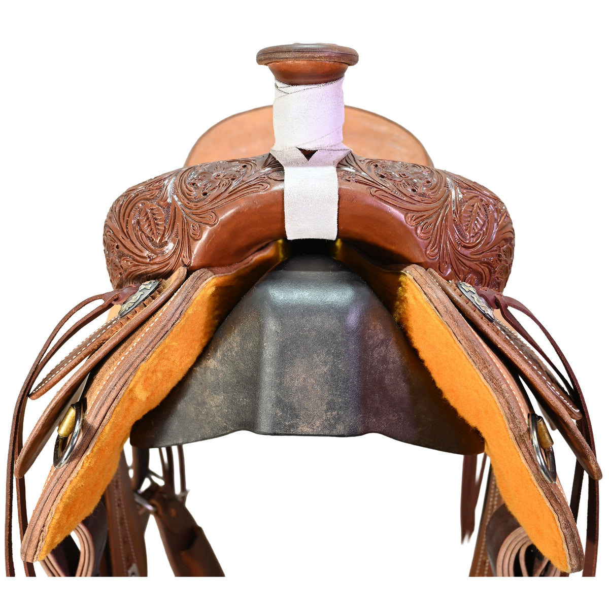 New! 15" Cactus Amarillo Roper Ranch Saddle