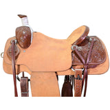 New! 15" Cactus Amarillo Roper Ranch Saddle