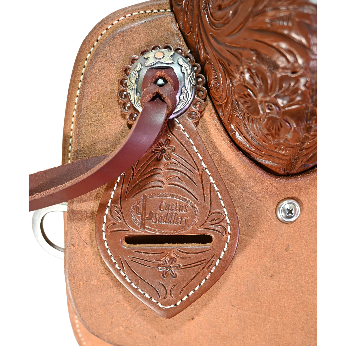 New! 15" Cactus Amarillo Roper Ranch Saddle