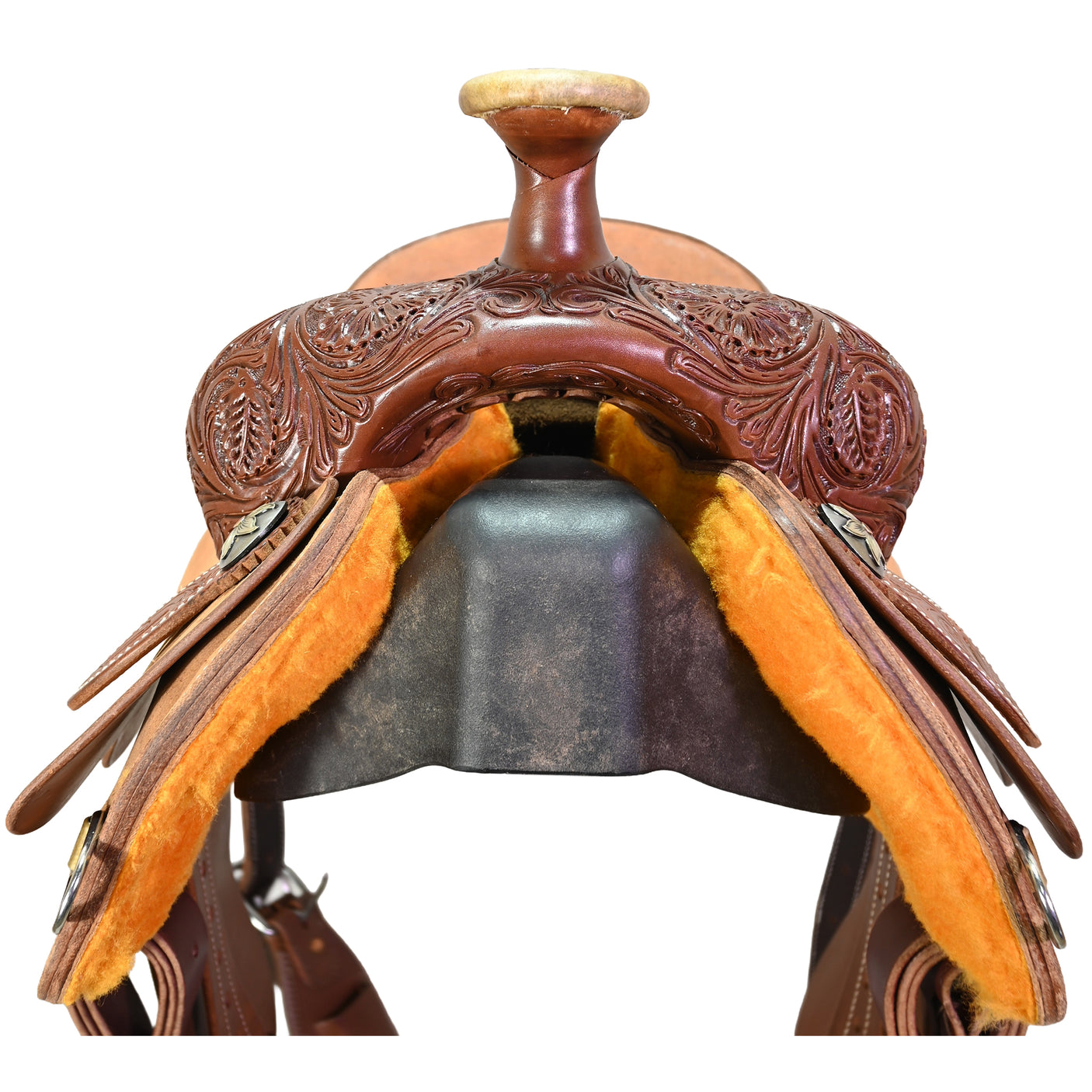 New! 15" Cactus Team Roping Saddle
