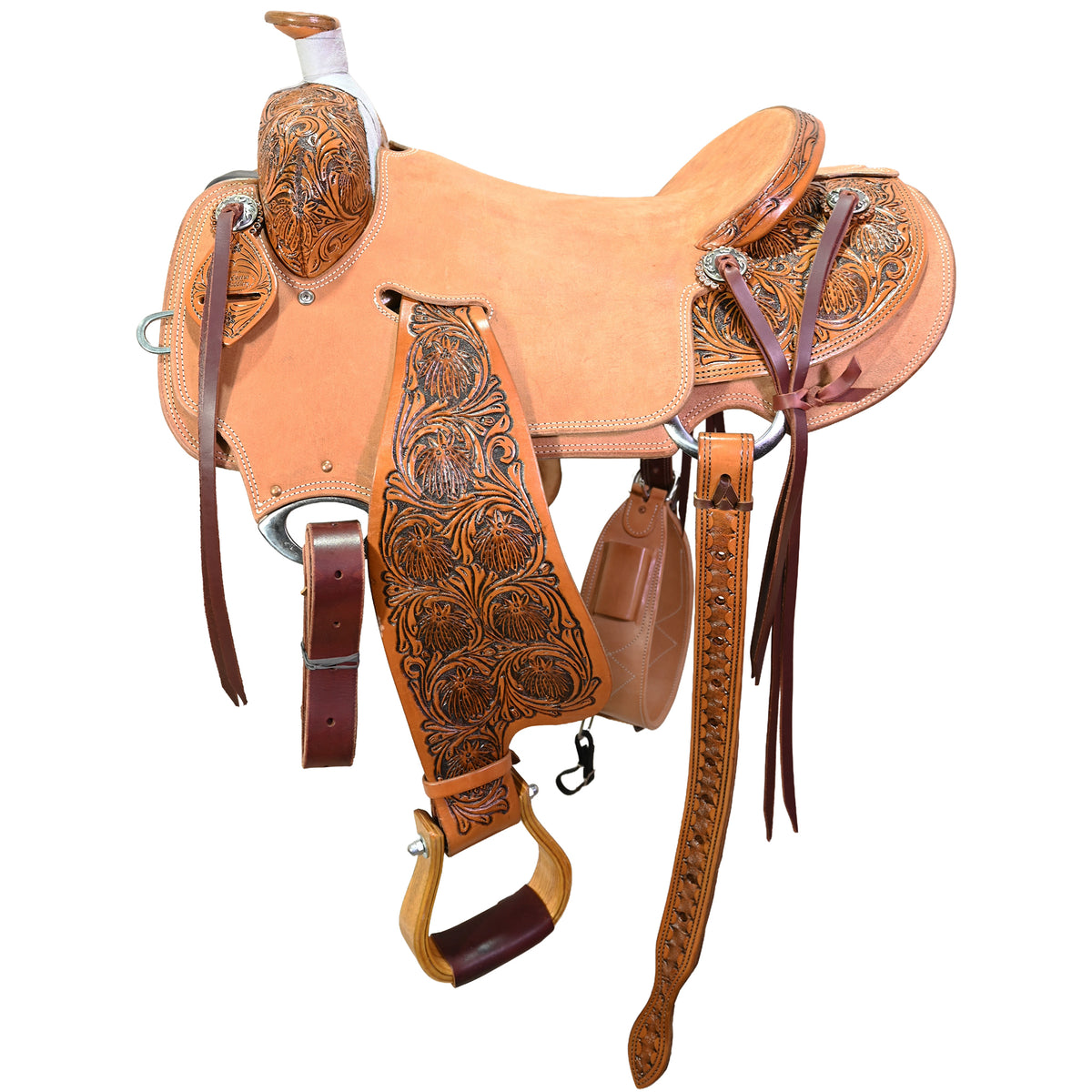 New! 16" Cactus Ranch Saddle