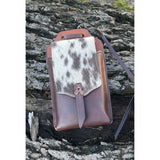 Schulz Equine Back Cinch Cell Phone Holder- Cowhide