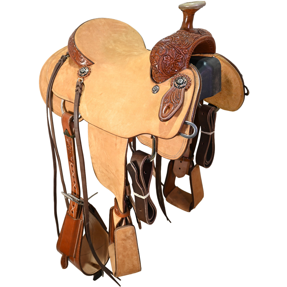 New! 14" Smart Horse Team Roping Saddle