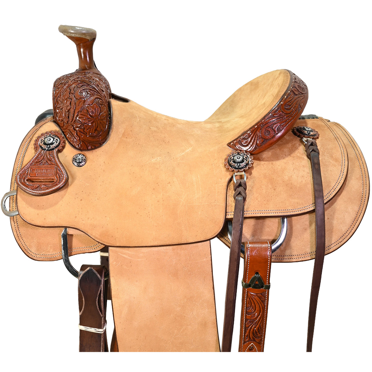 New! 14" Smart Horse Team Roping Saddle