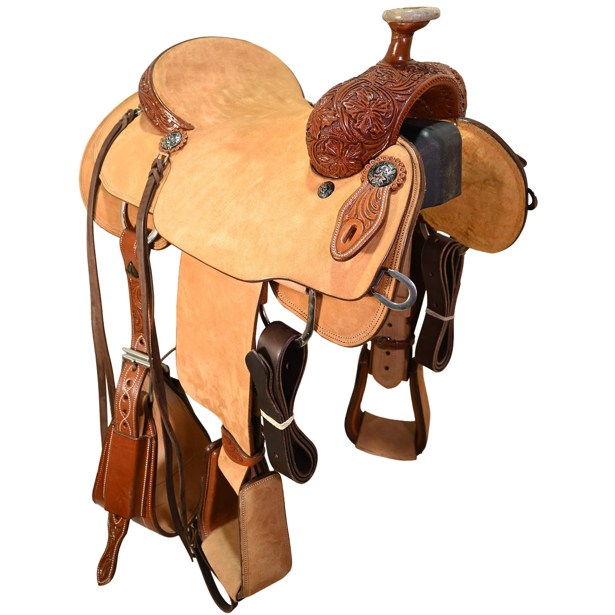 New! 15" Smart Horse Team Roping Saddle