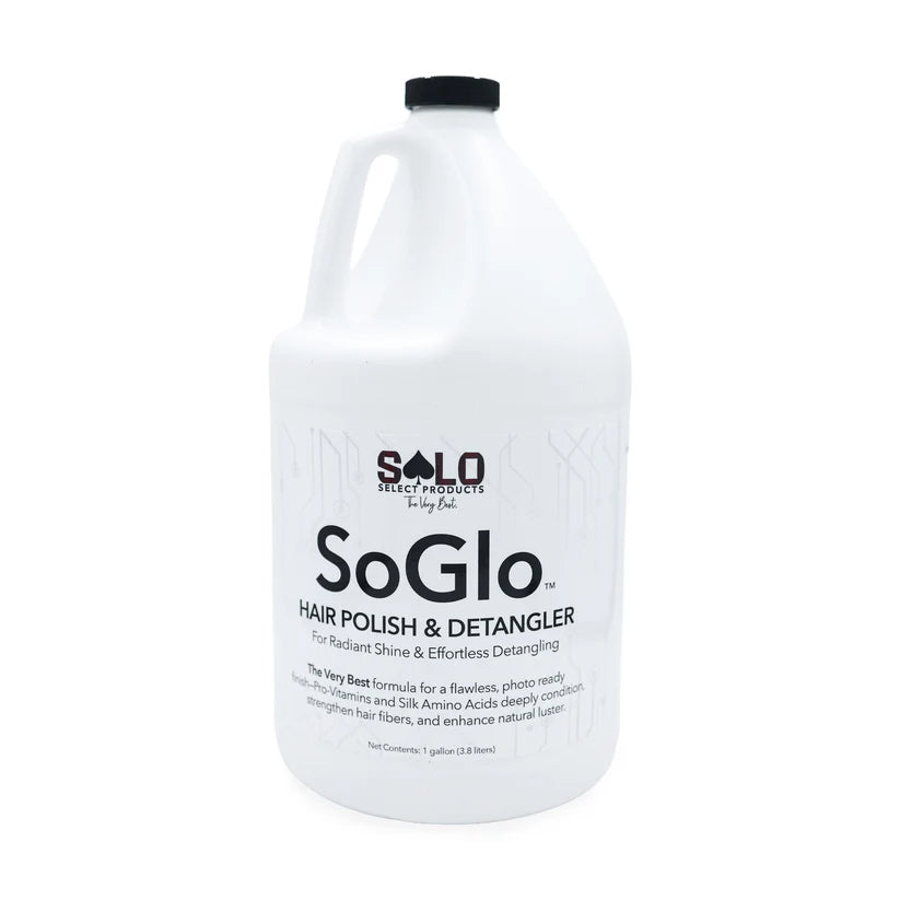 Solo Select SoGlo: Hair Polish and Detangler- Gallon