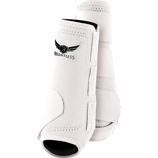 Relentless Front All-Around Sport Boots- White