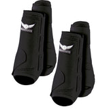 Relentless All Around Front & Hind Boot Combo Pack- Black