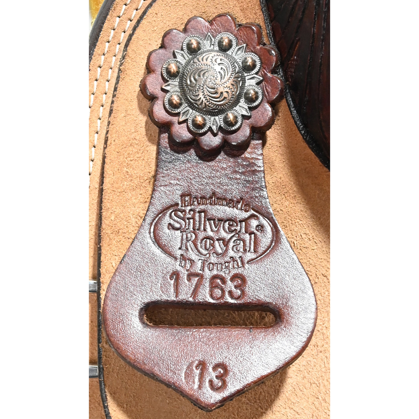 New! 13" Silver Royal by Tough-1 Brooks Barrel Racing Saddle