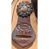 New! 12" Silver Royal by Tough-1 Brooks Barrel Racing Saddle