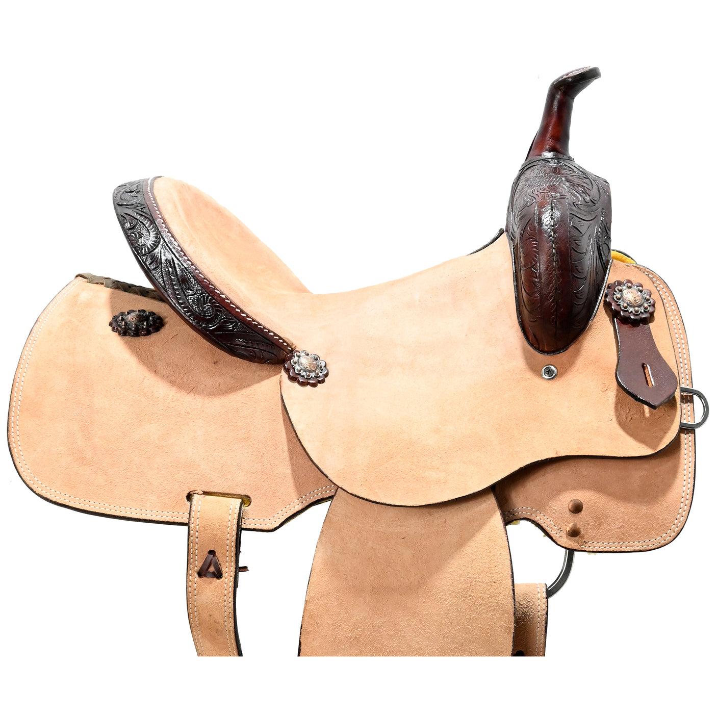 New! 14" Silver Royal by Tough-1 Brooks Barrel Racing Saddle