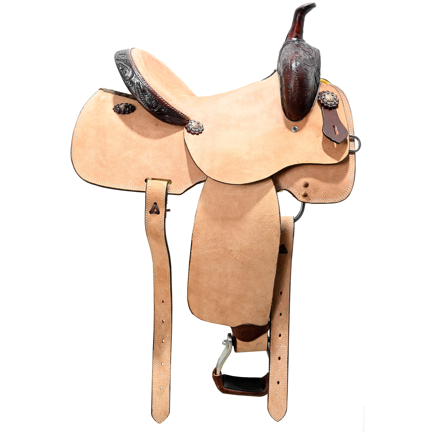 New! 14" Silver Royal by Tough-1 Brooks Barrel Racing Saddle