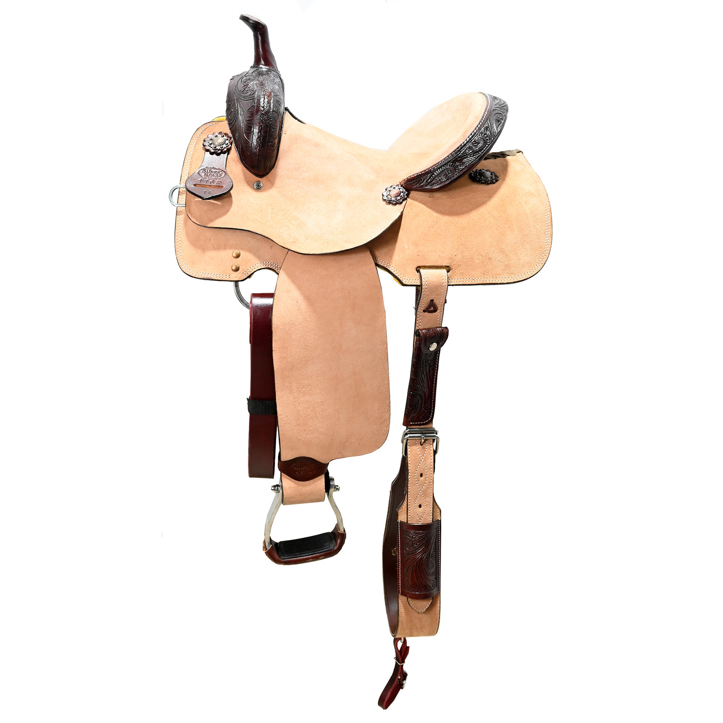 New! 14" Silver Royal by Tough-1 Brooks Barrel Racing Saddle