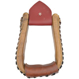 Scott Thomas Saddlery 2" Youth Rawhide Stirrups