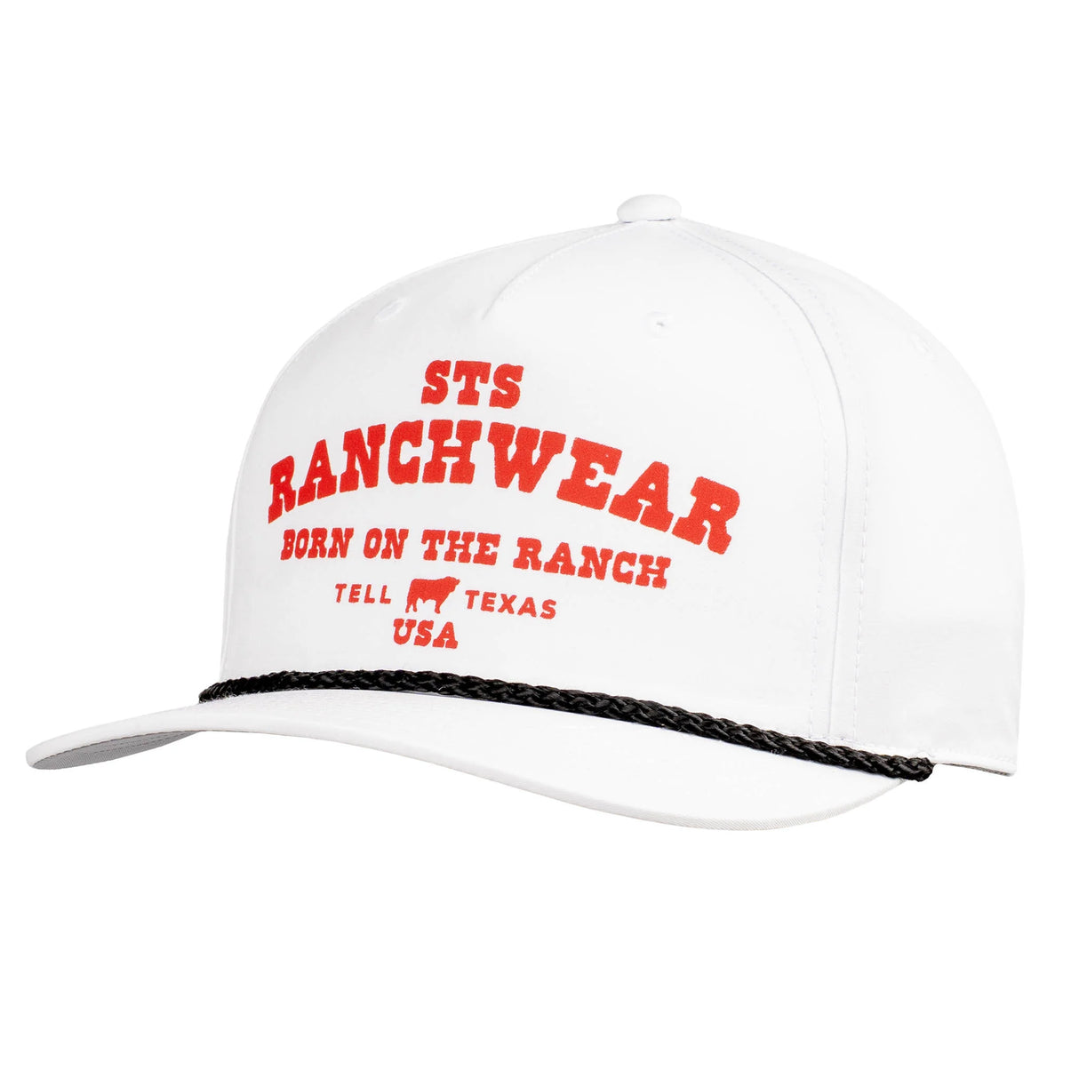STS Ranchwear White Trucker Cap