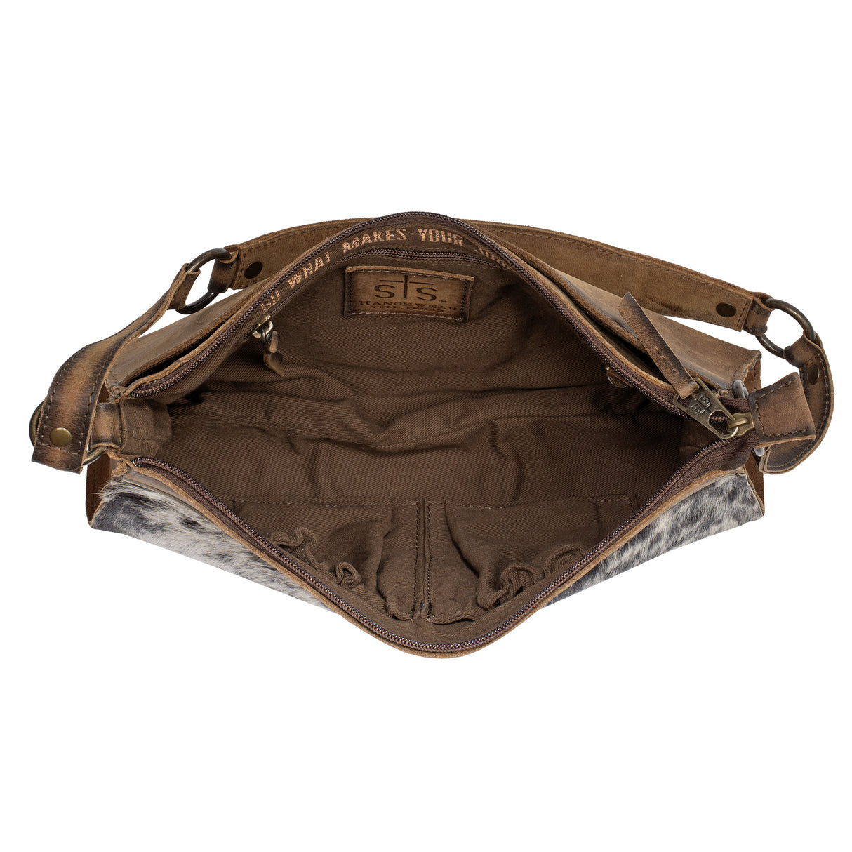 STS Ranchwear Classic Cowhide Bailey Shoulder Bag