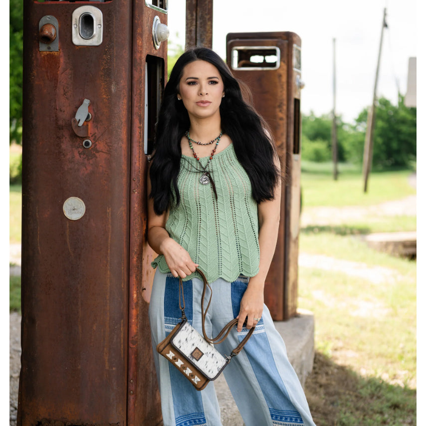 STS Ranchwear Roswell Cowhide Harper Crossbody