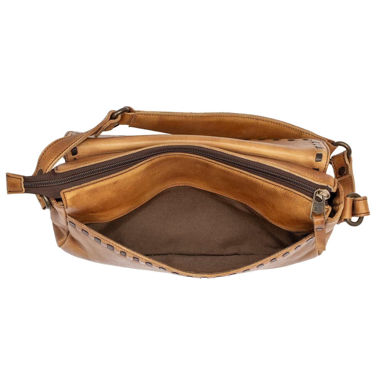 STS Ranchwear Caramel Bandera Shoulder Bag