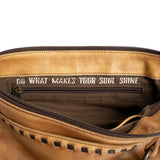 STS Ranchwear Caramel Bandera Shoulder Bag