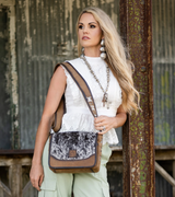 STS Ranchwear Roswell Cowhide Della Crossbody Purse