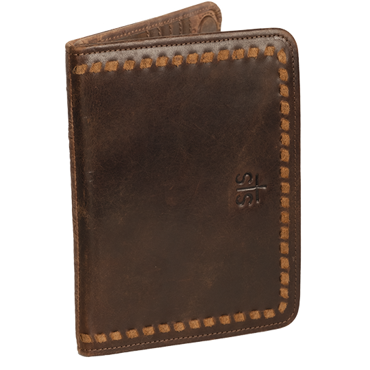 STS Ranchwear Catalina Croc Magnetic Wallet