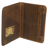 STS Ranchwear Catalina Croc Magnetic Wallet