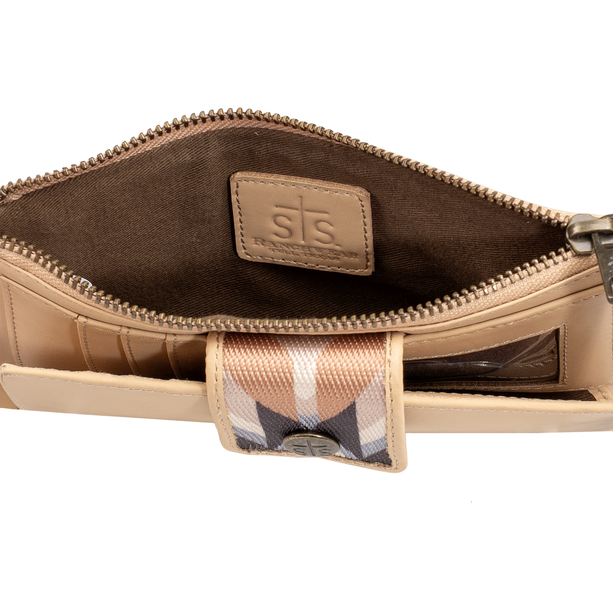 STS Ranchwear Buckskin Basic Bliss Haley Bifold Wristlet