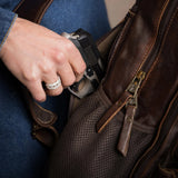 STS Ranchwear Chocolate Bandera Back Pack