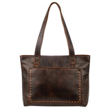 STS Ranchwear Chocolate Bandera Simple Tote Purse