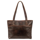 STS Ranchwear Chocolate Bandera Simple Tote Purse