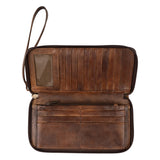 STS Ranchwear Chocolate Bandera Berkley Bifold Wallet