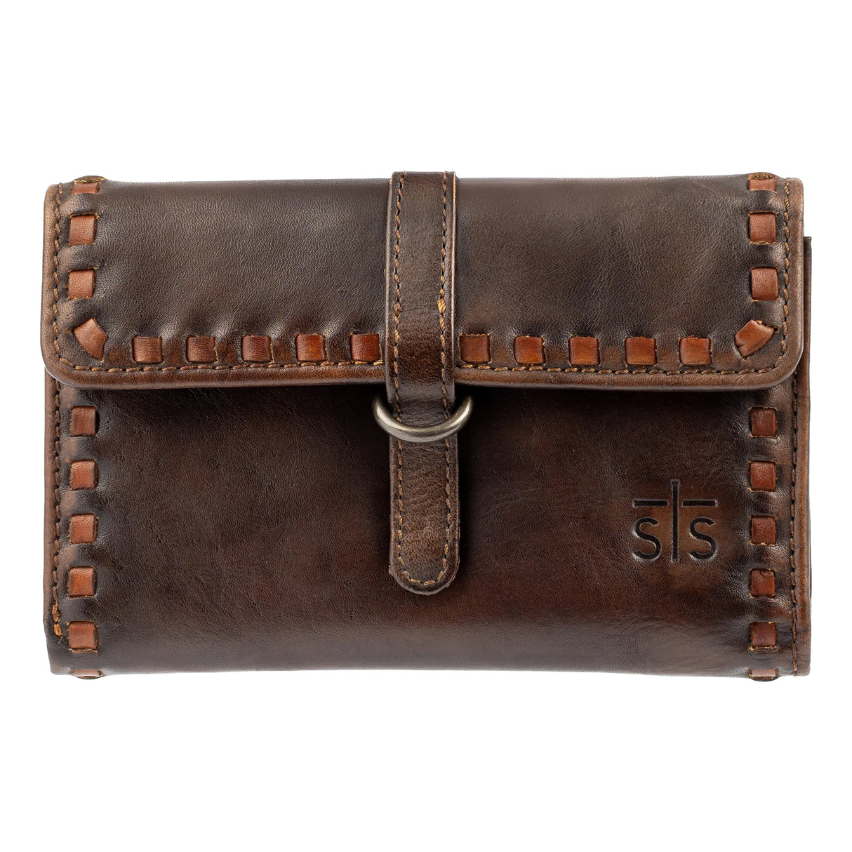 STS Ranchwear Chocolate Bandera Tillie Wallet