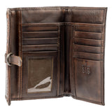 STS Ranchwear Chocolate Bandera Tillie Wallet