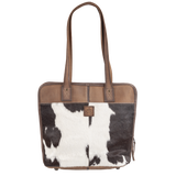STS Ranchwear Cowhide Laptop Shopper Bag