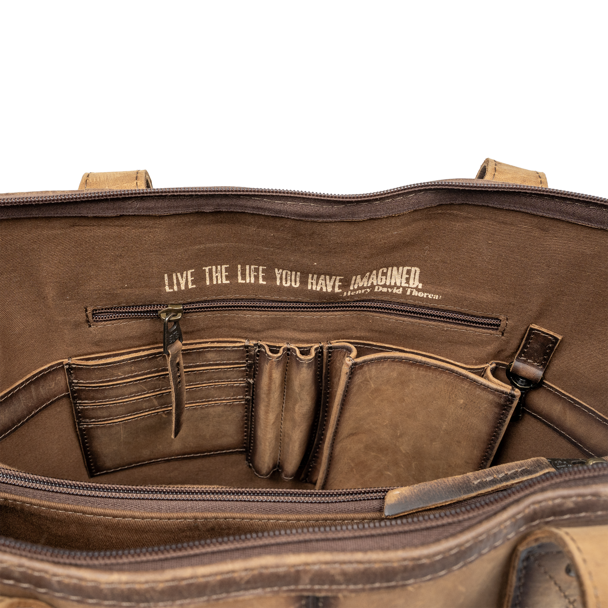 STS Ranchwear Cowhide Laptop Shopper Bag