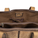 STS Ranchwear Cowhide Laptop Shopper Bag