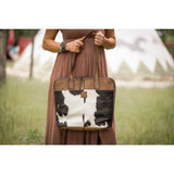 STS Ranchwear Cowhide Laptop Shopper Bag