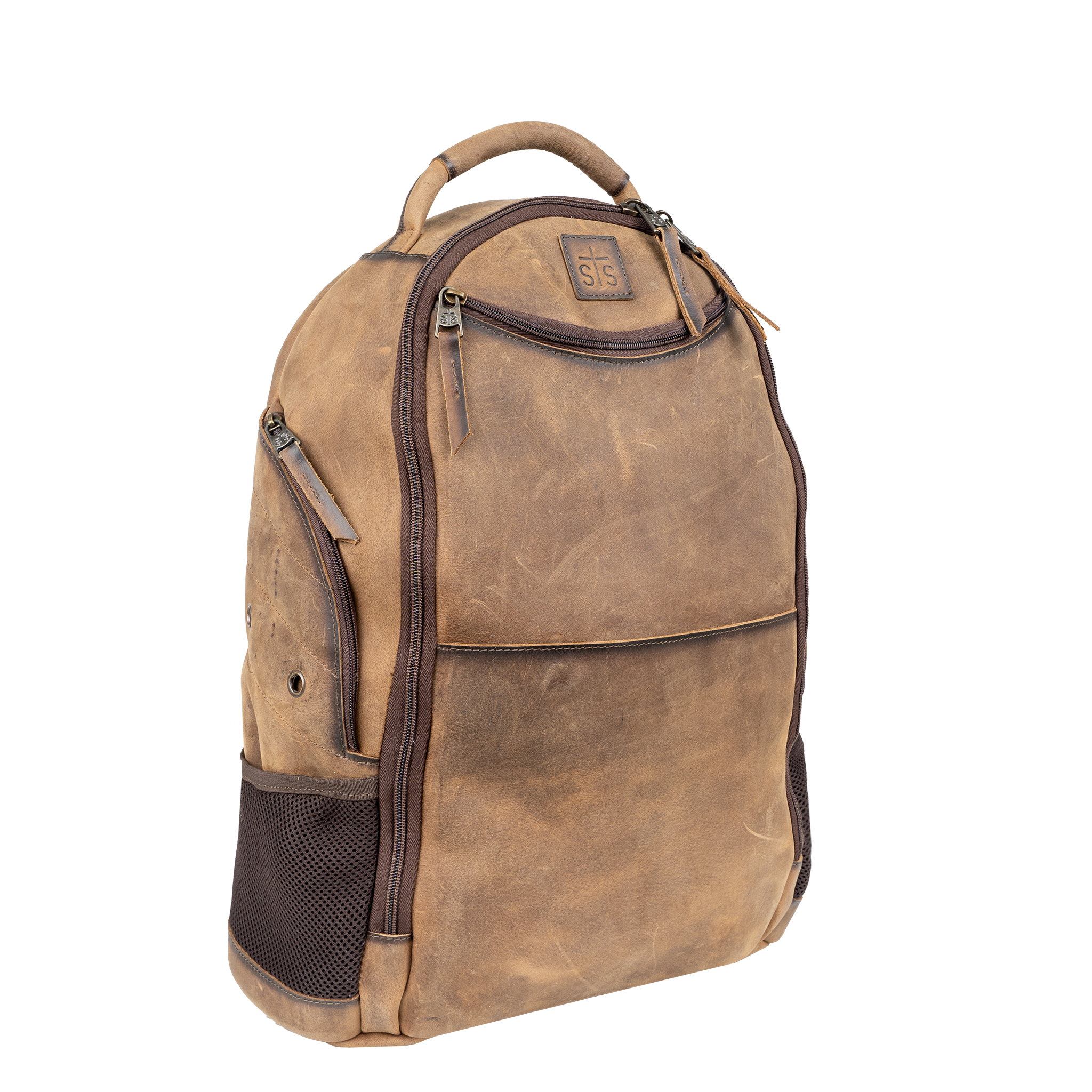 custim leather backpack straps Foreman Theo Backpack