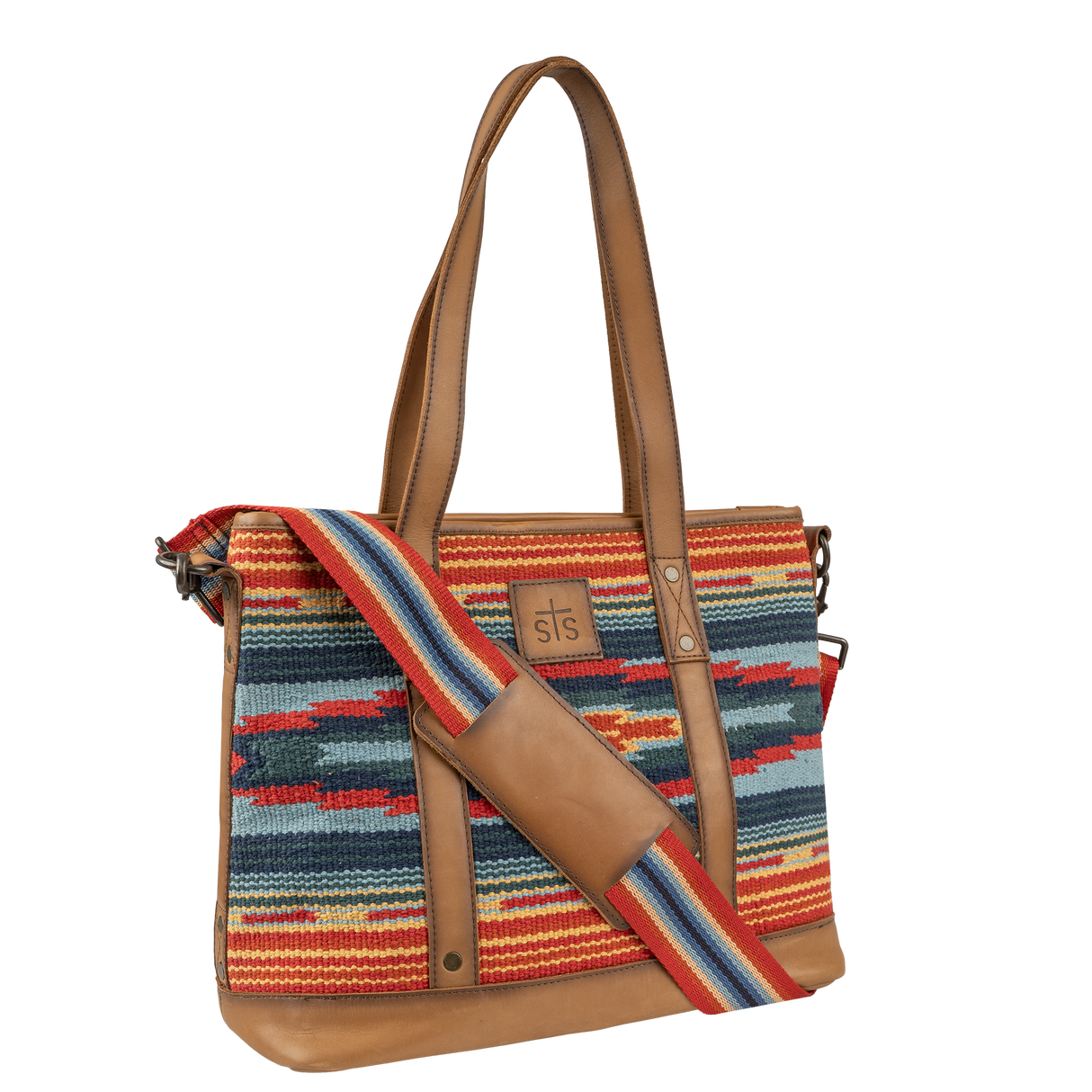 STS Ranchwear Chaynee Valley Serape Tiffany Crossbody Tote
