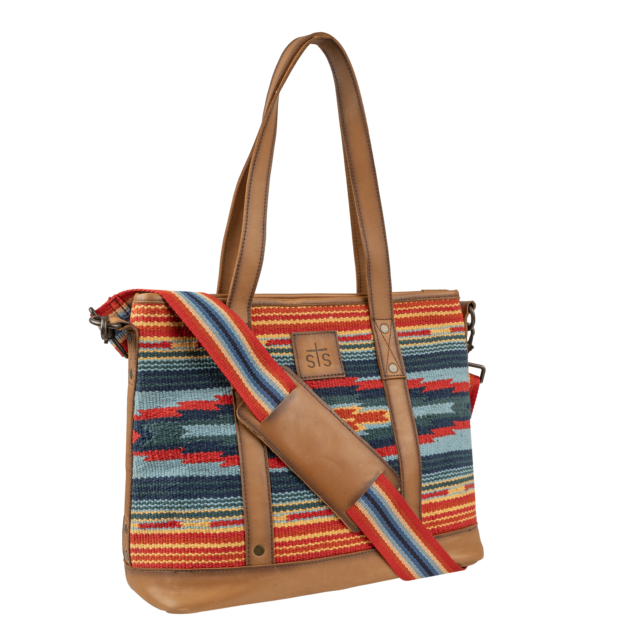 STS Ranchwear Chaynee Valley Serape Tiffany Crossbody Tote