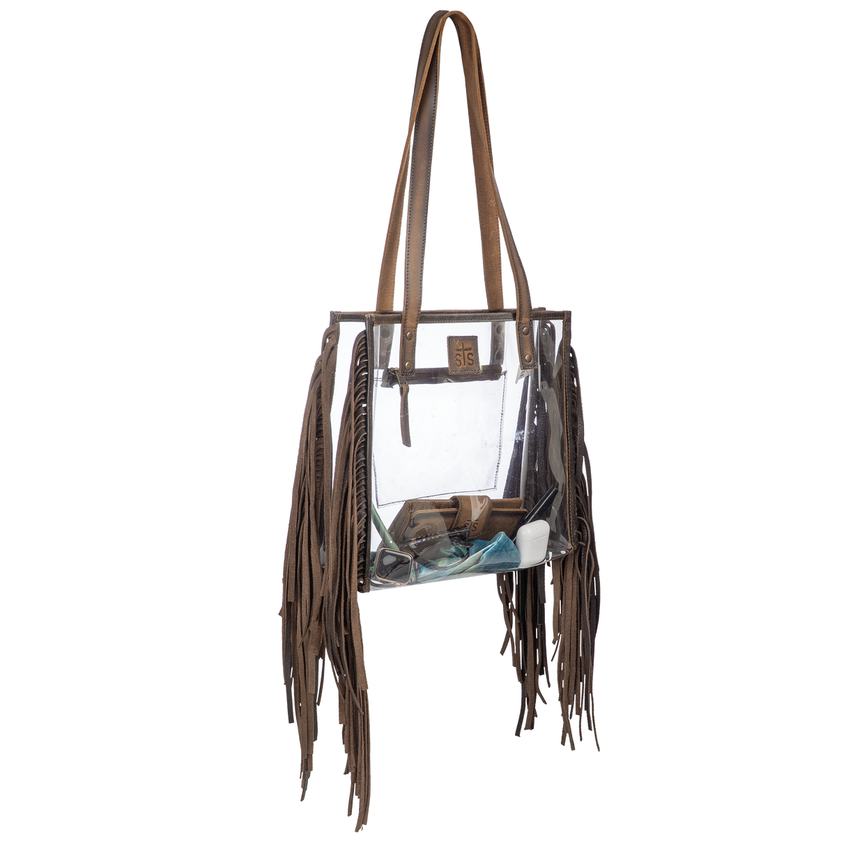STS Ranchwear Stadium Rules Fringe Tote Bag