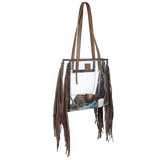 STS Ranchwear Stadium Rules Fringe Tote Bag