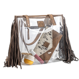 STS Ranchwear Stadium Rules Fringe Tote Bag