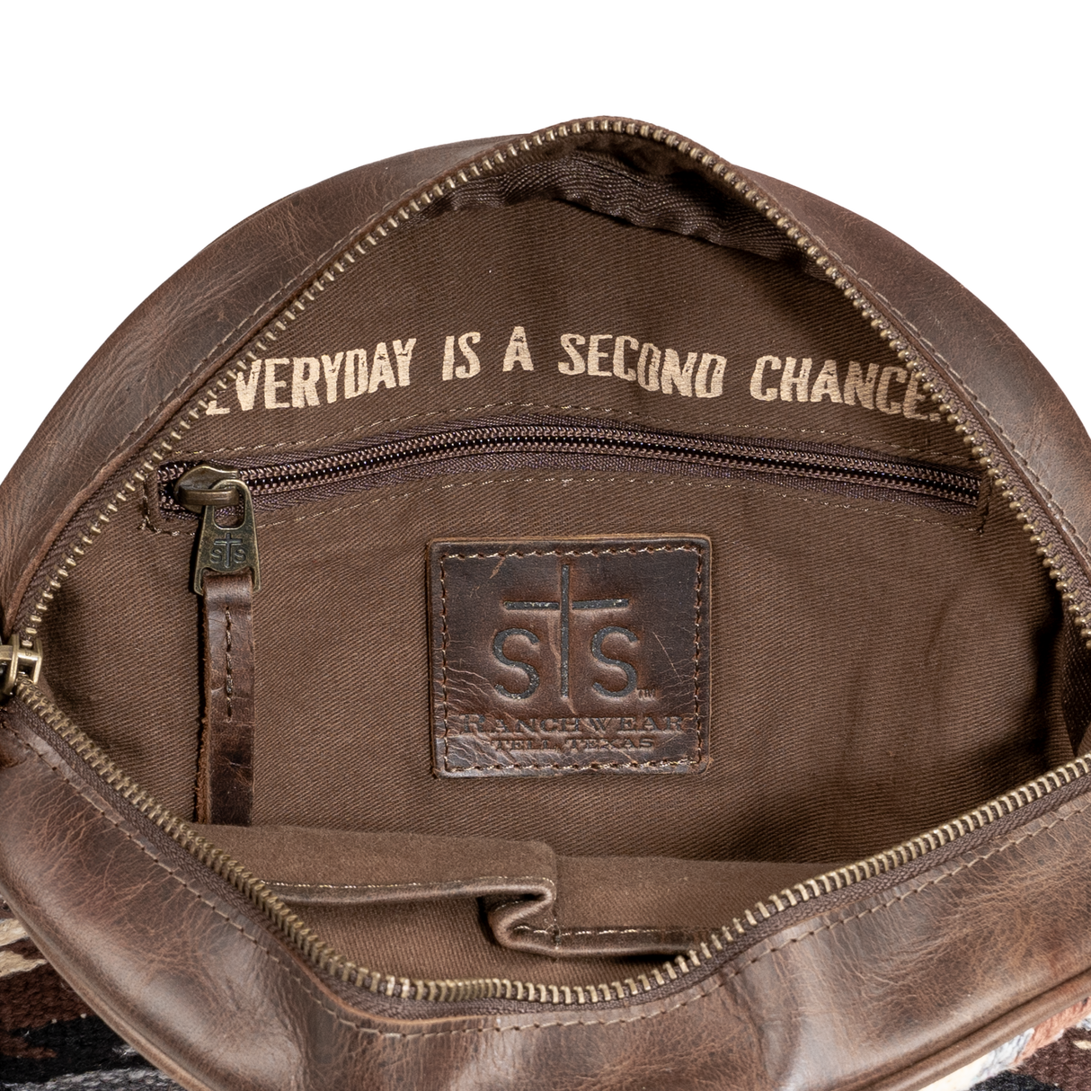 STS Ranchwear Guadalupe Serape Sage Crossbody Purse