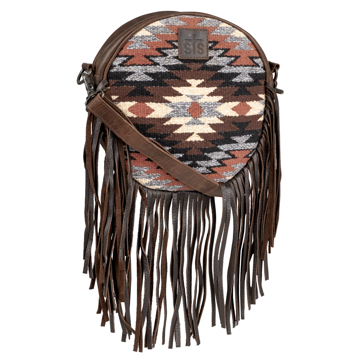 STS Ranchwear Guadalupe Serape Sage Crossbody Purse