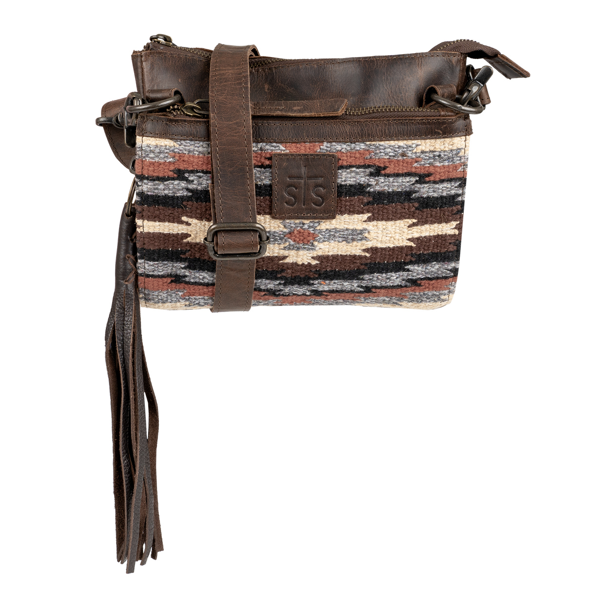 STS Ranchwear Guadalupe Serape Lily Crossbody Purse