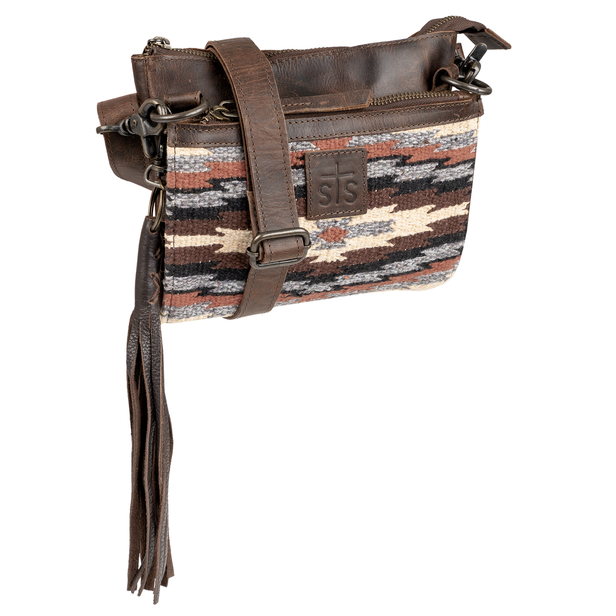 STS Ranchwear Guadalupe Serape Lily Crossbody Purse